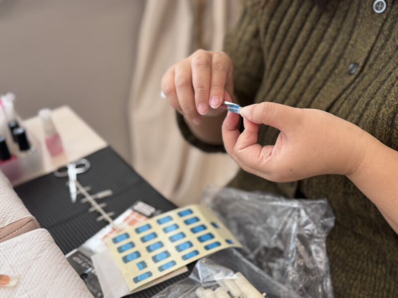 ハンドの仕込み